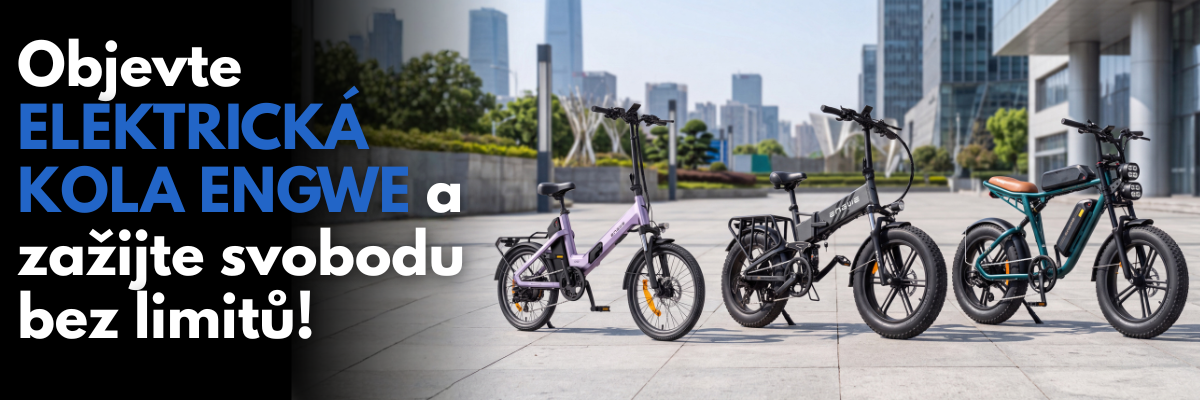 Objevil elektrická kola ENGWE a zažijte svobodu bez limitů